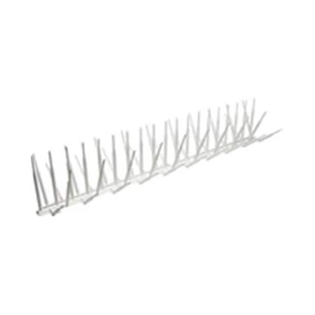 Bird-B-Gone Bird B Gone BBG2000-7WHT-10 White Plastic Bird Spike - 10 ft. x 7 in. BBG2000-7WHT/10